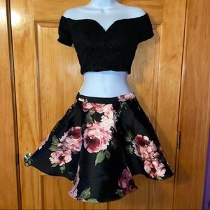 B.Smart- 2-piece Homecoming Dress
